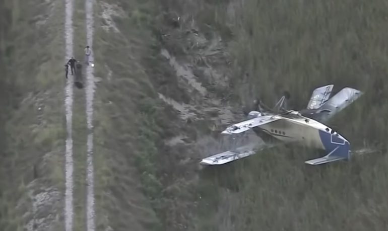 ENSA se pronuncia sobre la avioneta cubana que se estrelló en Florida