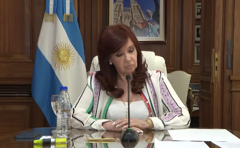 Argentina La Vicepresidenta Cristina Fern Ndez De Kirchner Es