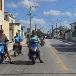 Foto ilustrativa de motos en una calle de Cuba. (Foto © Asere Noticias)