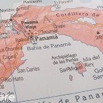 Imagen ilustrativa de Panamá en el mapa.