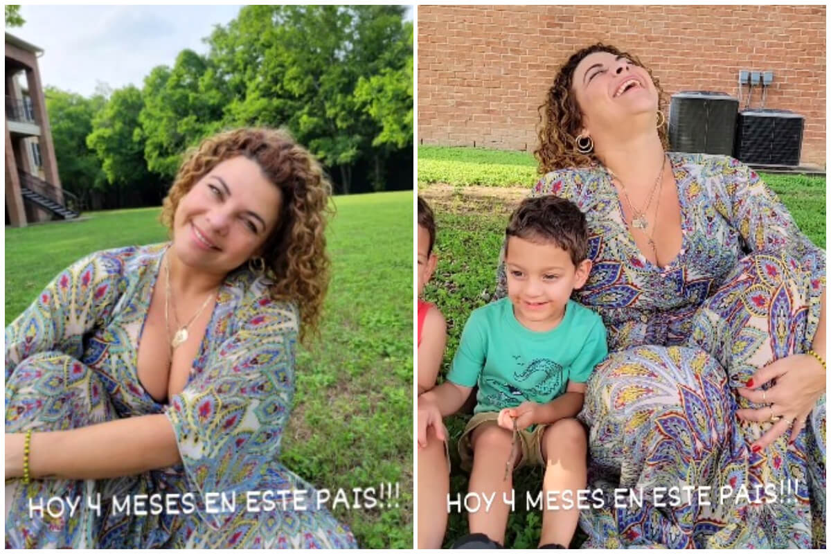 Maité Galbán celebra 4 meses de su llegada a EEUU. (Captura de pantalla © Galbancueto-Instagram)