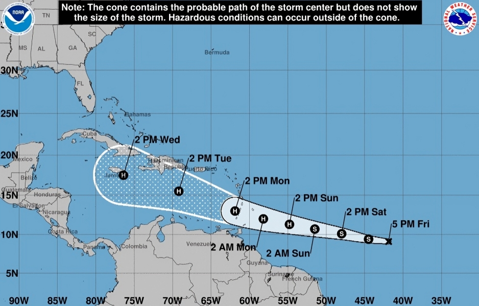 Anuncian formación de la segunda depresión tropical de la temporada de huracanes (1)