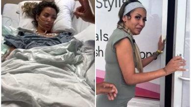 Cubana que sufrió un coma en Tampa despierta y regresa a su vida cotidiana. (Captura de pantalla © Viengsay Quesada-Facebook y jorge.herrera238-TikTok)