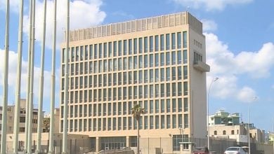 Embajada de los Estados Unidos en La Habana. (Captura de pantalla © WPLG Local 10-YouTube)