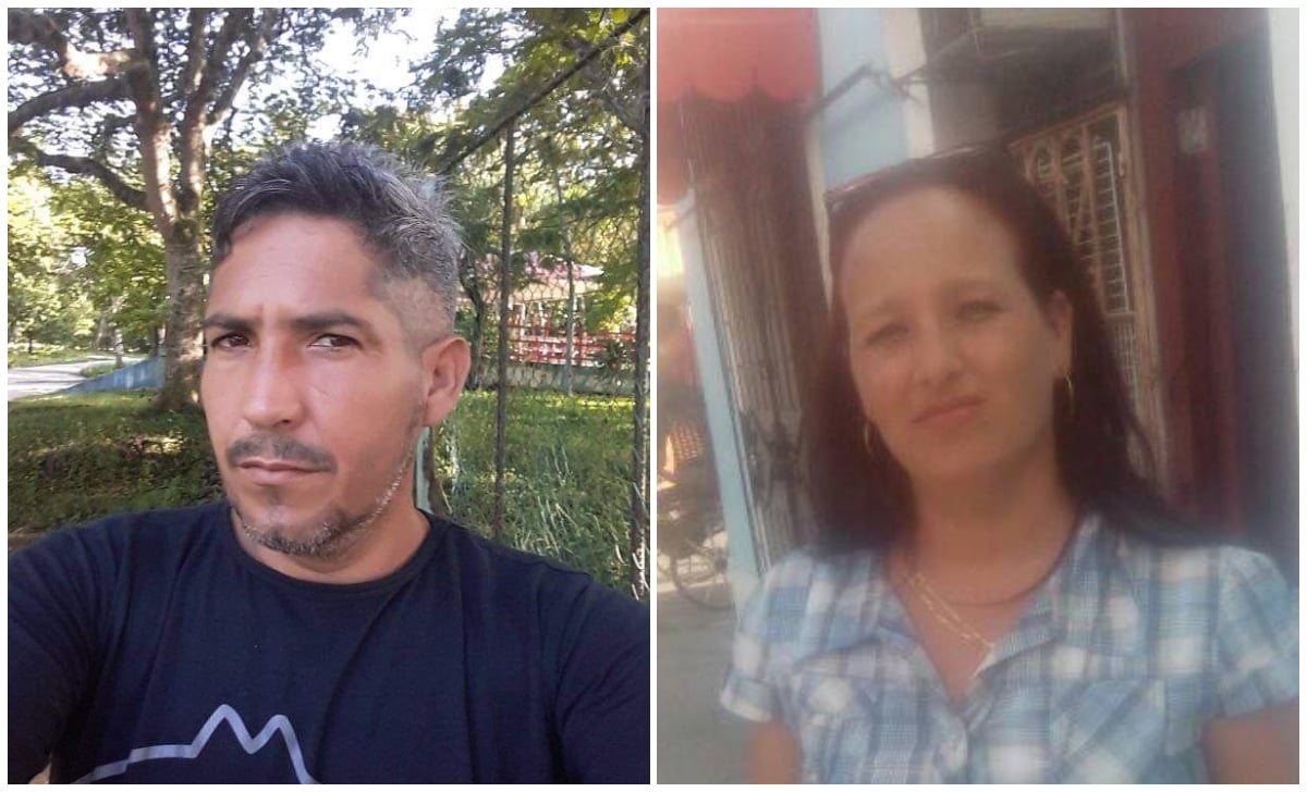 Fotografías del sujeto detenido y de la mujer asesinada en Holguín. (Foto © Yunier Figueredo Almaguer y Ariatna Gamez Quintana-Facebook)