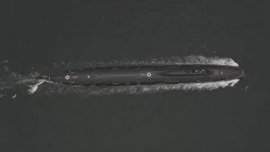 Imagen ilustrativa del submarino ruso Kazan. (Captura de pantalla © Galaxia Militar-YouTube)