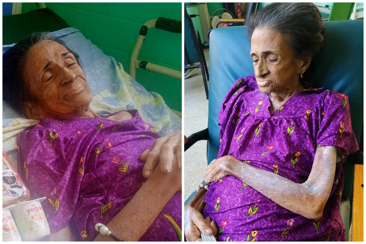 Sonia Benítez, anciana fallecida en Cuba por negligencia. (Foto © Pichichi Paws RESCUE- X)