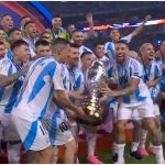 Argentina gana la Copa América por segunda vez, luego de ganarla en 2021. (Captura de pantalla © TV Azteca Deportes- YouTube)