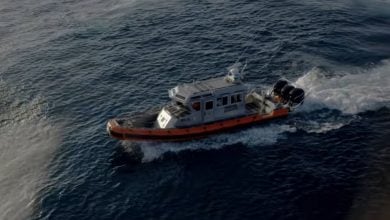 Imagen ilustrativa de un bote de rescate de las autoridades mexicanas. (Captura de pantalla © Secretaría de Marina Armada de México-YouTube)