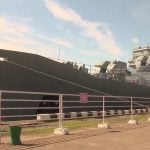 Imagen ilustrativa del buque de entranamiento Smolnyy. (Captura de pantalla © Регион 29-YouTube)