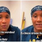 Cubana en el extranjero se queja de su familia en Cuba. (Captura de pantalla © yensywilson84- TikTok)