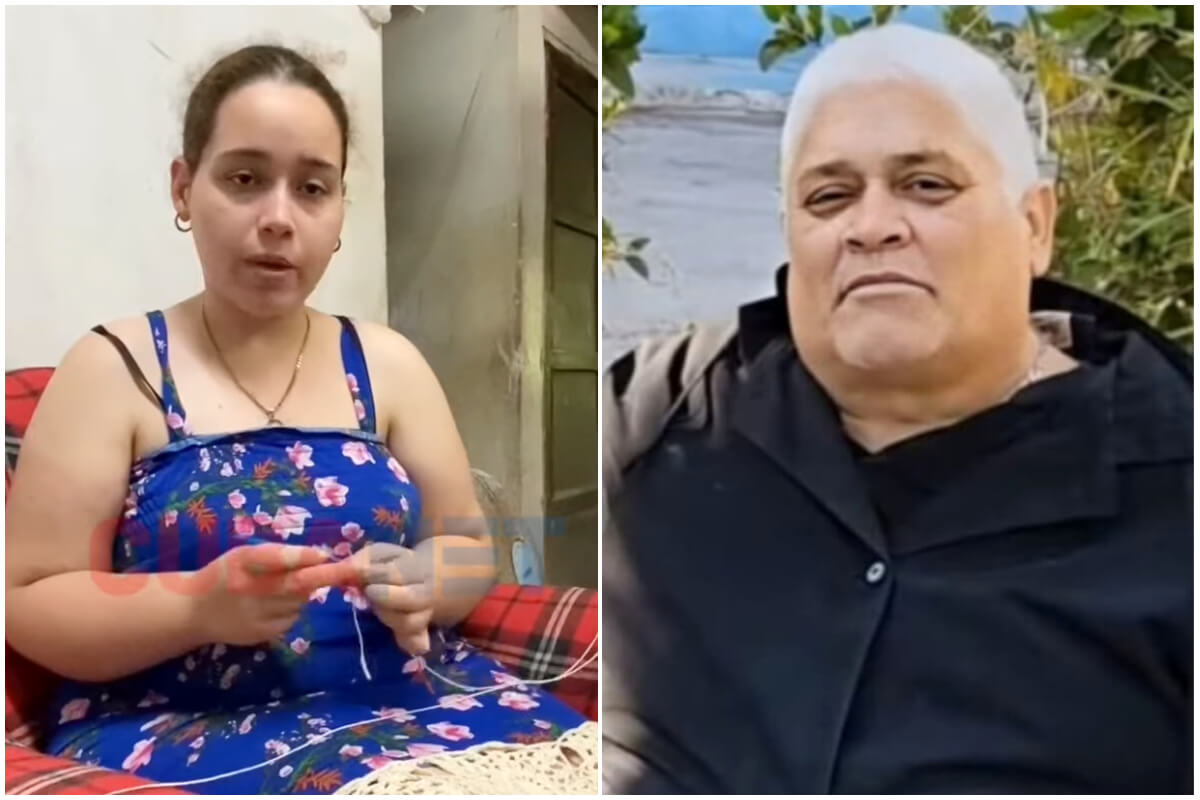 Jessenia Massola ha visto cosas desfavorables sobre su padre en redes. (Captura de pantalla © Noticias CubaNet Cuba- YouTube/ Alexis Valdés- Instagram)