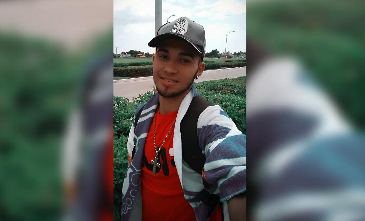 Joven que recibió disparo de un policía en Granma. (Foto © Ernesto Figueredo Alarcón-Facebook)