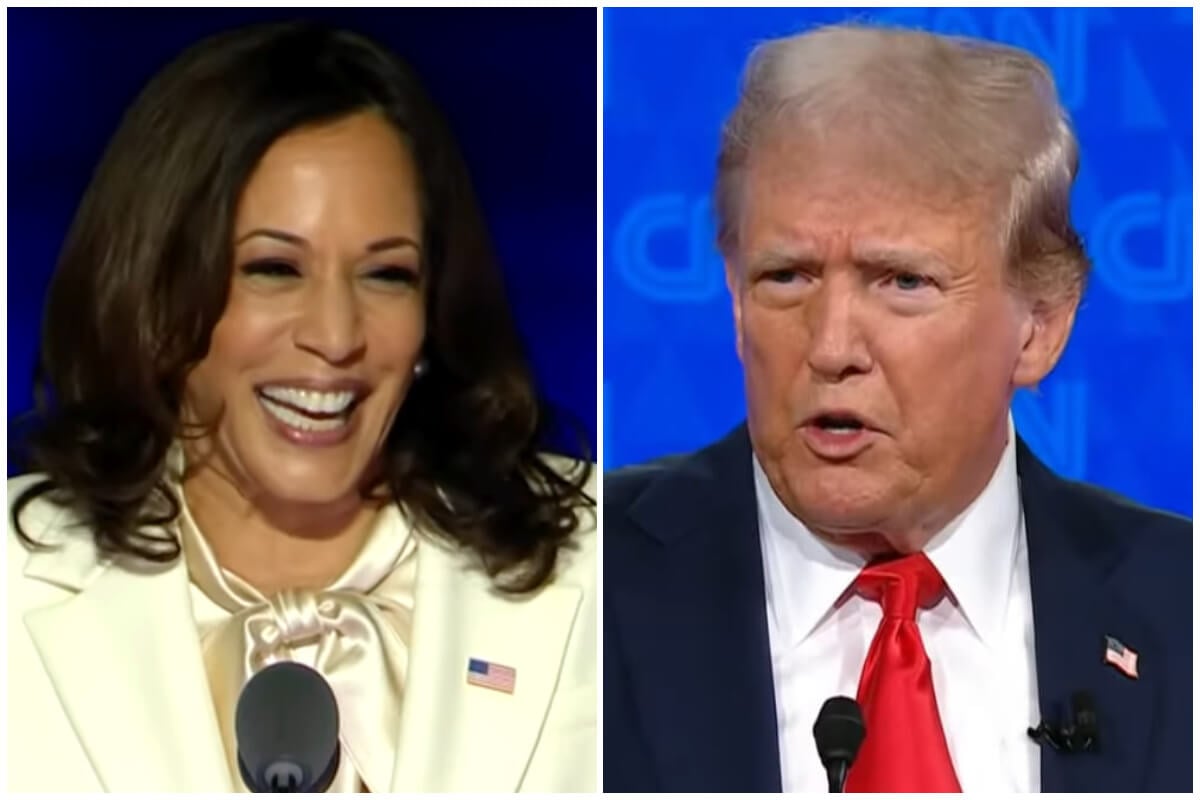 Kamala Harris recibió apoyo económico de Trump y su familia. (Captura de pantalla YouTube © ABC News/ CNN)