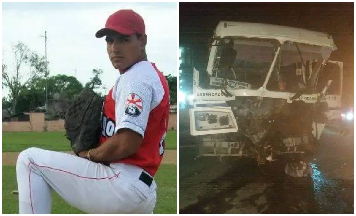 Pelotero cubano Vladimir Torres fallece en accidente de tránsito. (Foto © Leonardo Alberto Paris Johnson y Irma Broek-Facebook)