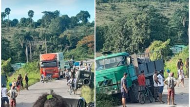 Imágenes del accidente ocurrido en Holguín.