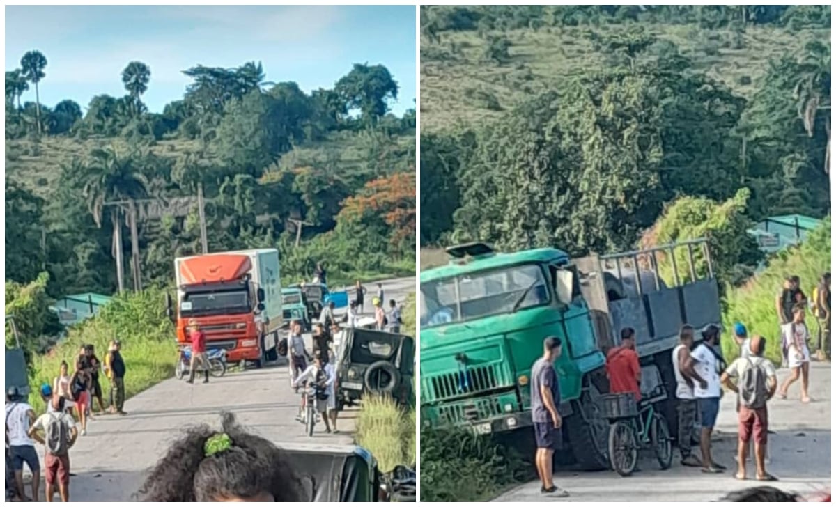 Imágenes del accidente ocurrido en Holguín.