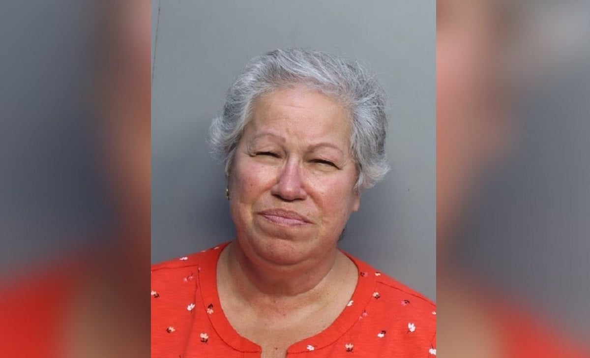 La anciana cuenta con un largo historial de fraudes. (Foto © Miami-Dade County Corrections and Rehabilitation)