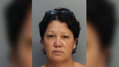 Cubana arrestada por atacar a un anciano en Miami. (Foto © Miami-Dade County Corrections and Rehabilitation)