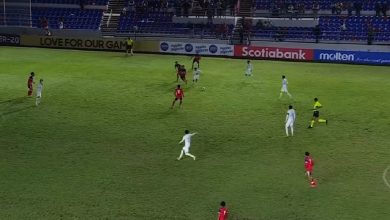 Imagen del partido entre Cuba y Honduras. (Captura de pantalla © Concacaf-YouTube)