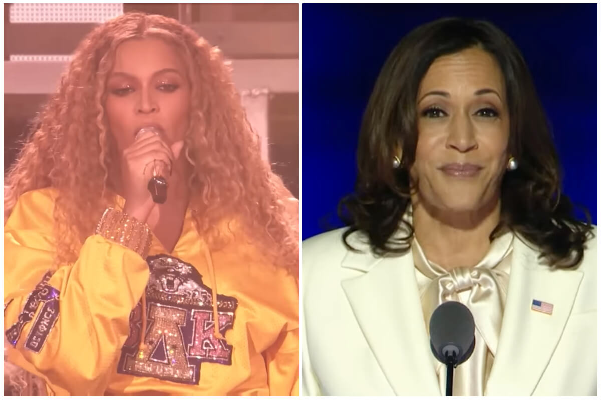 Kamala Harris y Beyonce