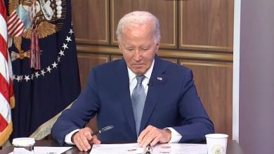 Imagen ilustrativa del mandatario estadounidense Joe Biden. (Captura de pantalla © The Hill-YouTube)