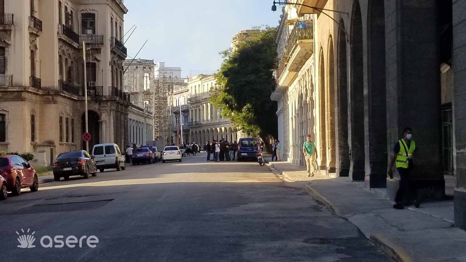 Imagen ilustrativa de las calles de Habana Vieja. (Captura de pantalla © Asere Noticias)