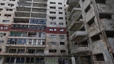 Imagen del abandonado edificio en La Habana. (Captura de pantalla © JSant TV-YouTube)