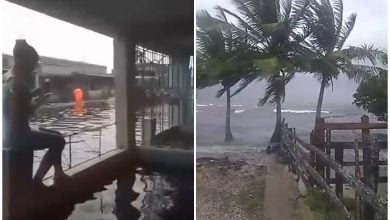 Imágenes de Pinar del Río tras el paso de Helene. (Captura de pantalla © Periódico Patria 1892 y Tele Pinar-Facebook)