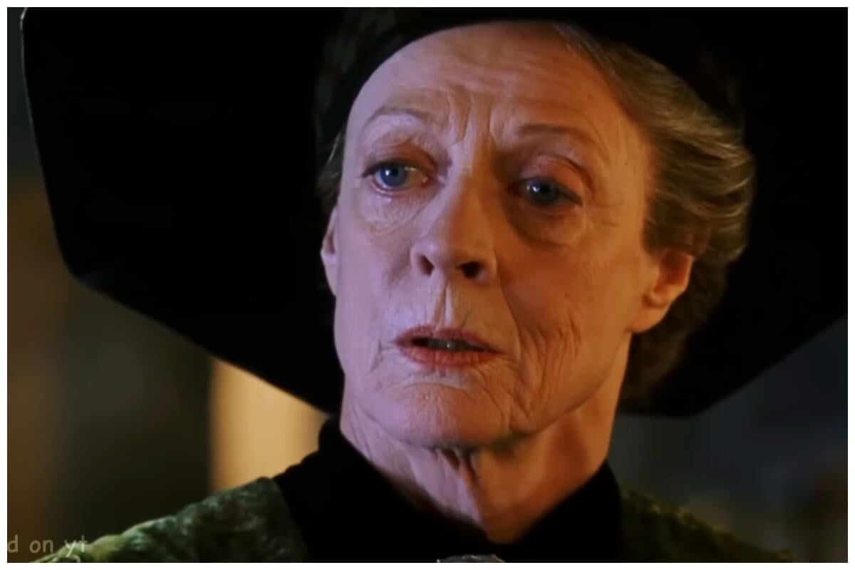 Maggi smith mcgonagall warner bros. pictures spelleboked yt