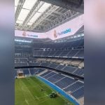 Estadio de Fútbol Santiago Bernabéu en Madrid. (Foto © Asere Noticias)