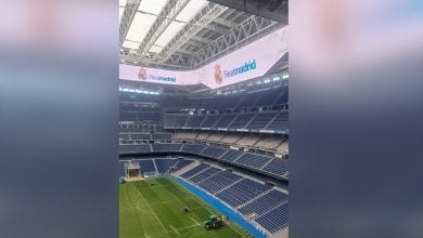 Estadio de Fútbol Santiago Bernabéu en Madrid. (Foto © Asere Noticias)