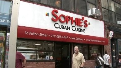 Hallan bebé sin vida en un restaurante de comida cubana en Nueva York, (Captura de pantalla © Eyewitness News ABC7NY-YouTube)