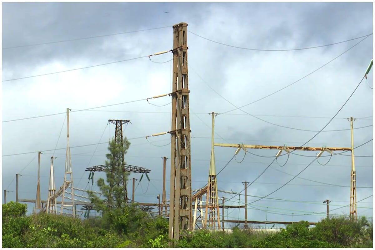 sistema electrico de cuba planta central canal caribe yt