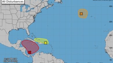 Aumenta a un 70% las probabilidades de que se forme una depresión tropical al sur del país.