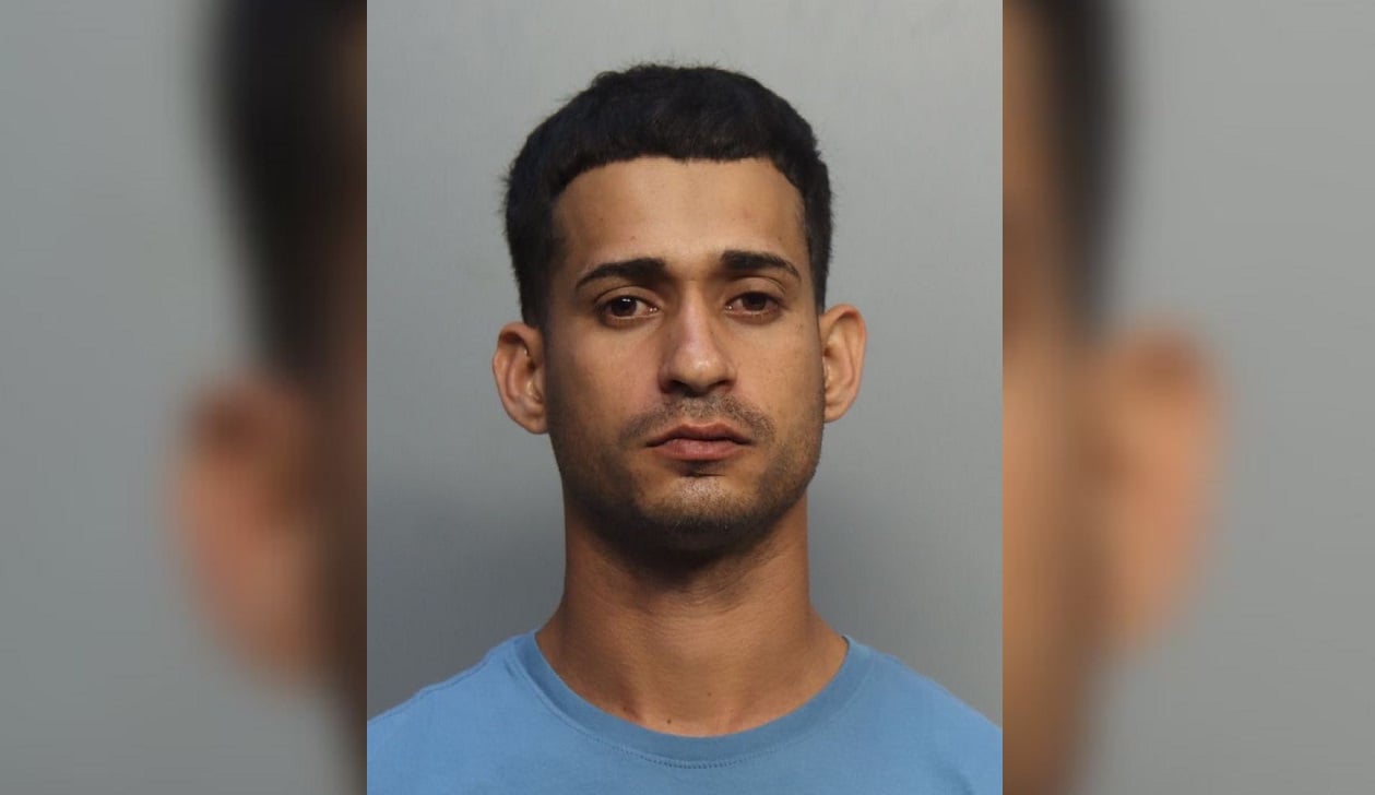 El hombre fue identificado gracias a unas grabaciones de seguridad. (Foto © Miami-Dade County Corrections and Rehabilitation)