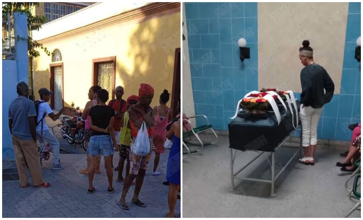 Imágenes del funeral del custodio asesinado en Santiago de Cuba. (Foto © Yosmany Mayeta Labrada-Facebook)