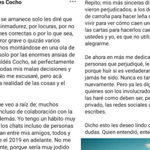 La respuesta del periodista independiente. (Captura de pantalla © Hector Luis Valdes Cocho-Facebook)