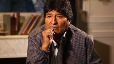 Evo Morales durante una vieja entrevista. (Captura de pantalla © BBC News Mundo-YouTube)