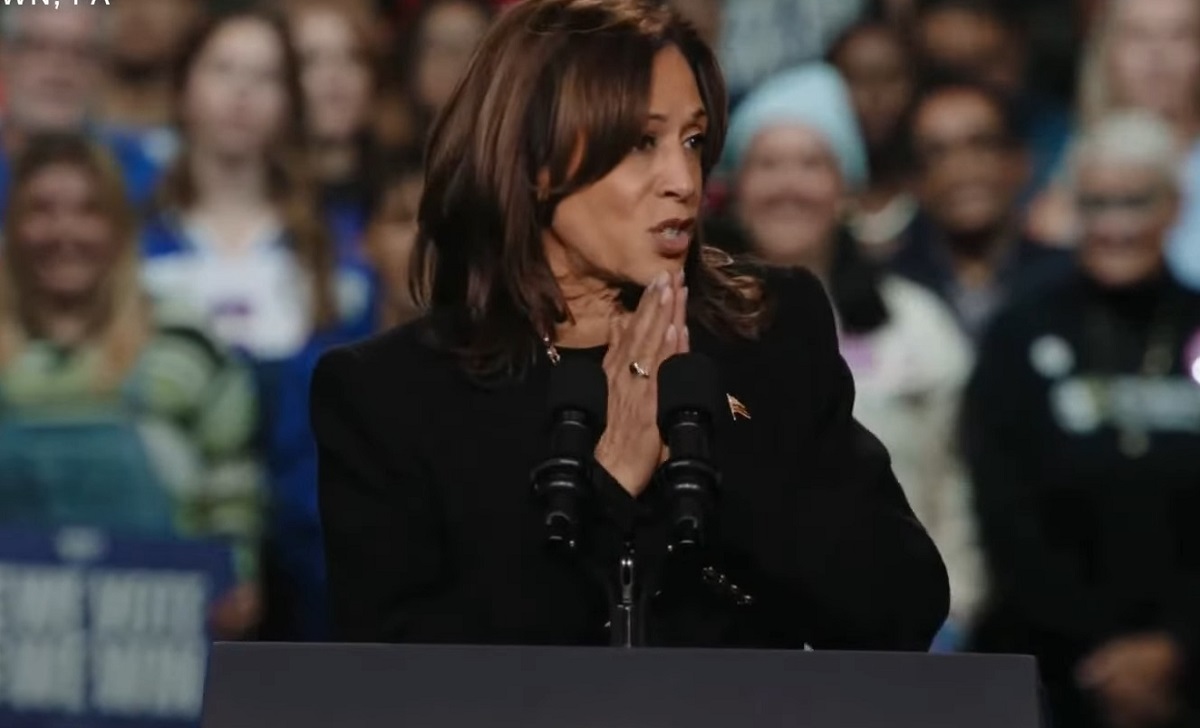 Kamala Harris perdió las elecciones presidenciales de EEUU. (Captura de pantalla © Kamala Harris-YouTube)