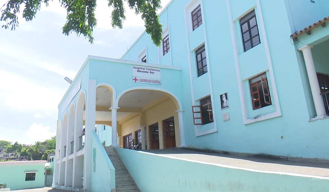 Hospital infantil de Santiago de Cuba. (Captura de pantalla © TurquinoTeVe-Youtube)