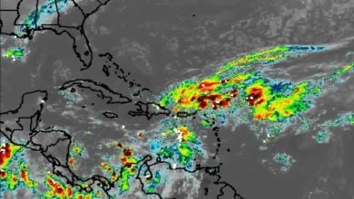 El oriente de la Isla podría experimentar fuertes lluvias en los siguientes días. (Captura de pantalla © Rubiera´s Weather 120K subscribers-YouTube)