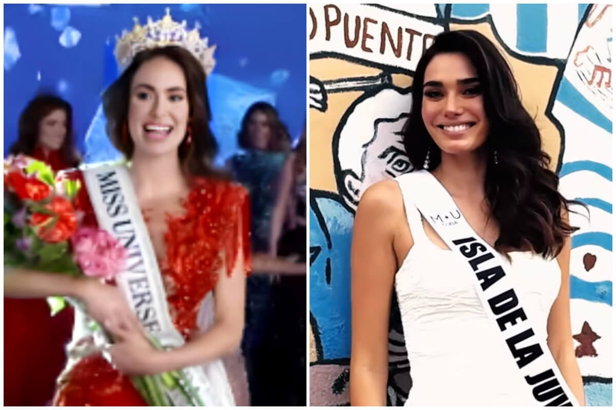 Rachell Vallori y Marianela Ancheta miss universe cuba yt