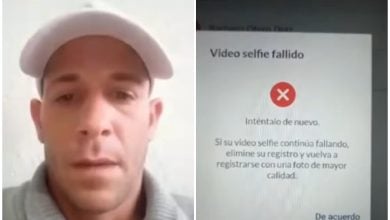 El cubano ha presentado problemas para completar el proceso. (Captura de pantalla © Daniel Benitez News-YouTube)