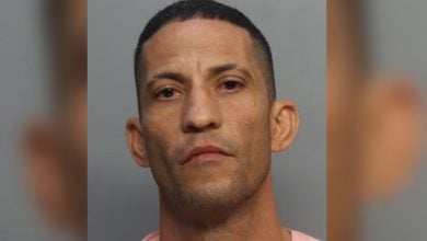 Cubano detenido en Miami Gardens tras violenta disputa doméstica. (Foto © Miami-Dade County Corrections and Rehabilitation)