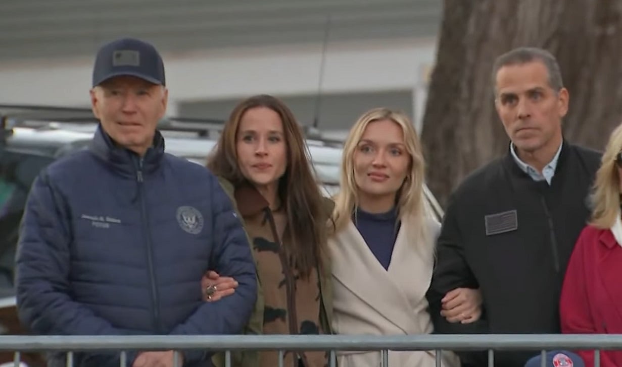 Imagen ilustrativa de la familia del presidente Biden. (Captura de pantalla © CBS Mornings-YouTube)