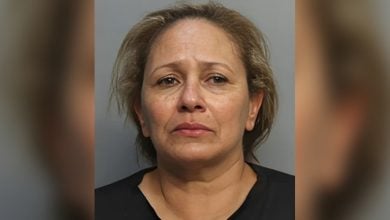 Mujer arrestada por extorsión. (Foto © Miami-Dade County Corrections and Rehabilitation)