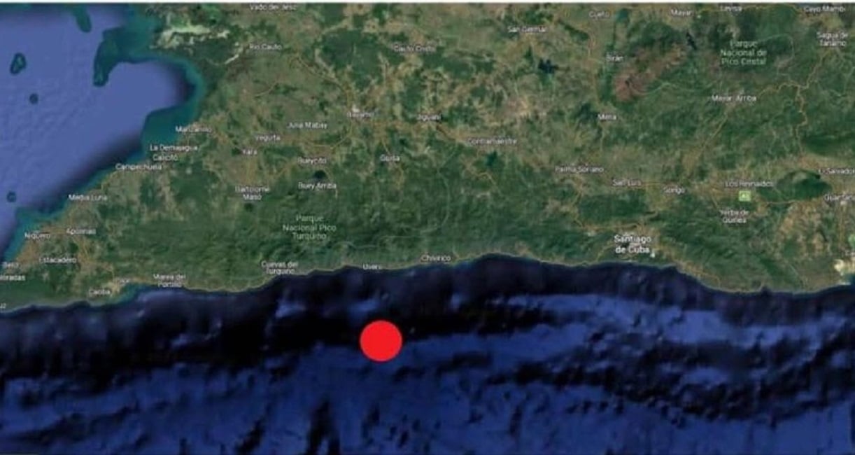 Sismo de magnitud 6.1 en la escala Richter sacudió Santiago de Cuba. (Imagen © CENAIS-Twitter)