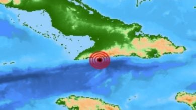 El sismo se percibió especialmente en las provincias de Guantánamo y Santiago de Cuba. (Imagen © CENAIS)