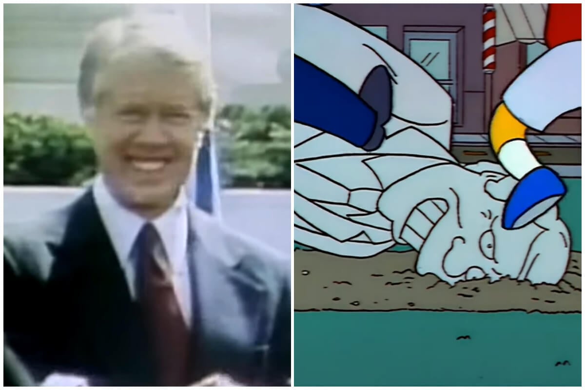 Jimmy Carter ha sido despreciado en su país por preocuparse por el ambiente y los derechos humanos. (Captura de pantalla YouTube © NMás/ BJ the Simpson Collector)